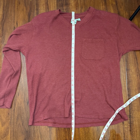 Haband Vintage Thermal Long Sleeve Shirt Size Medium - Picture 6 of 7